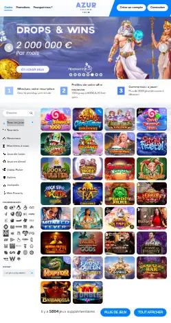 l'application et interface Leon Casino