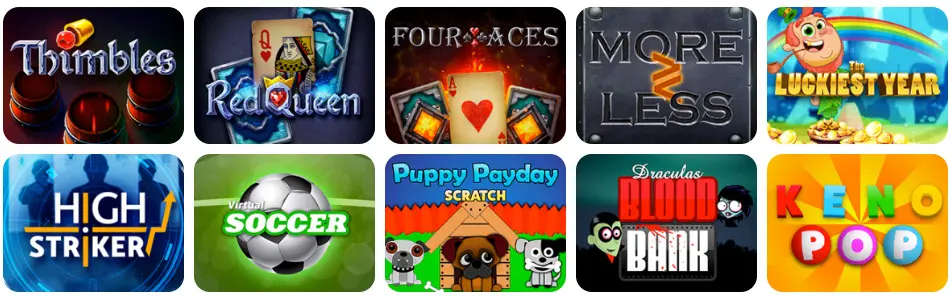 Jeux en ligne LEON CASINO